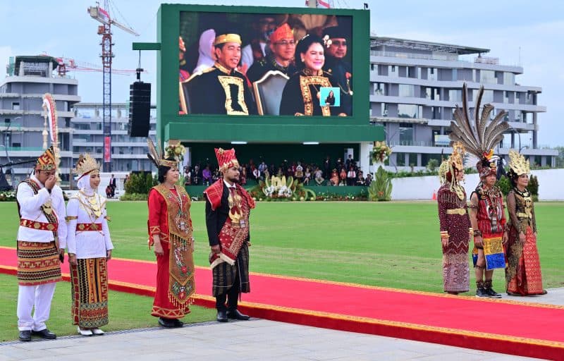 Warga Bangga Upacara HUT ke 79 RI di Ibu Kota Nusantara 