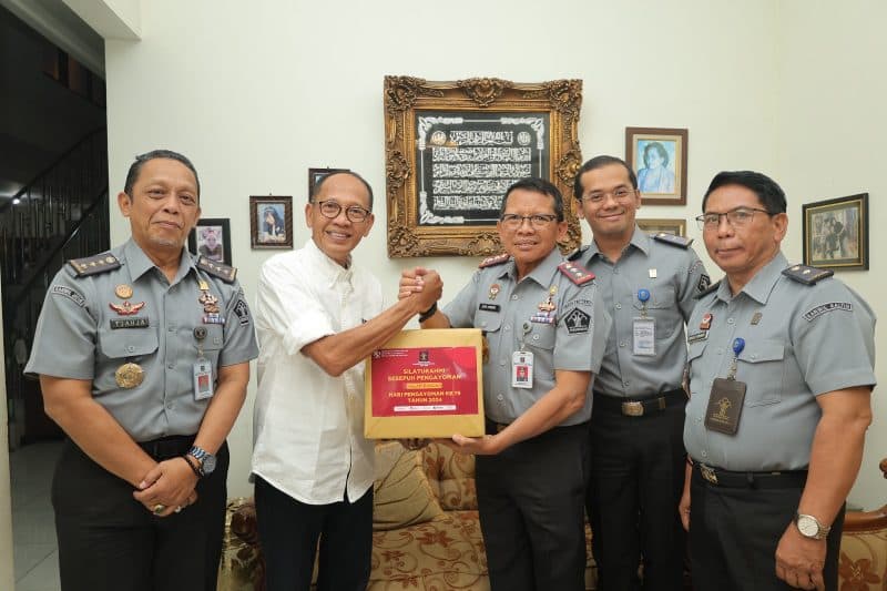 Kanwil Kemenkumham Jatim Silaturahmi ke Sesepuh Pengayoman