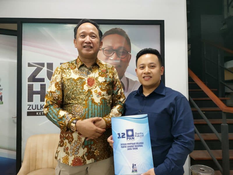 Maju Pilkada Ponorogo, Ipong-Luhur Teken Pakta Integritas dengan PAN