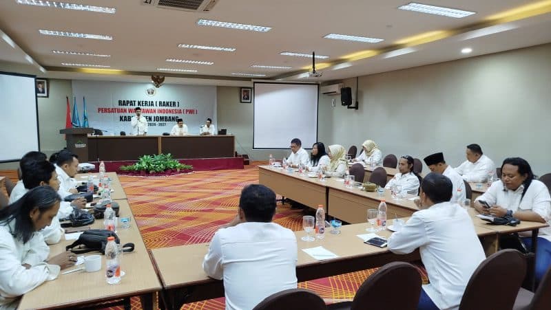 Raker PWI Jombang 2024-2027 Sukses, Fokus Tingkatkan Kemampuan SDM