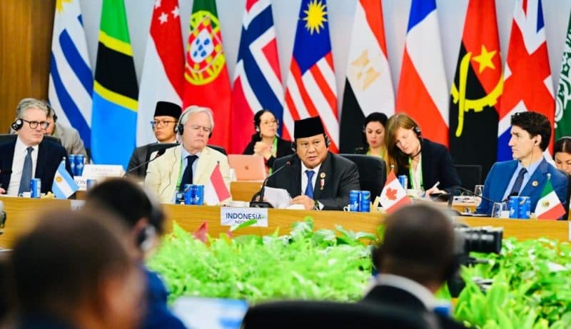 Prabowo Sampaikan Visi Besar Indonesia Net Zero Emission di KTT G20