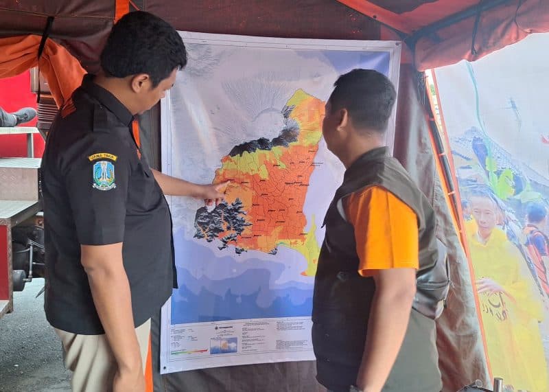 BPBD Jatim dan BNPB Siagakan Posko di Lima Titik Strategis