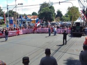 Demo FPDB Tolak Kotak Kosong di Pilkada Banyuwangi Tahun 2024